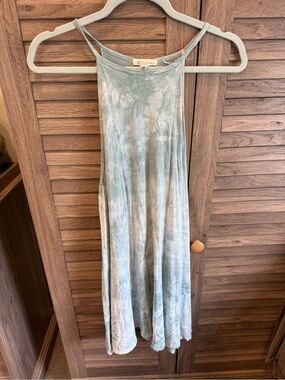 Billabong Light Blue Tie-Dye Dress